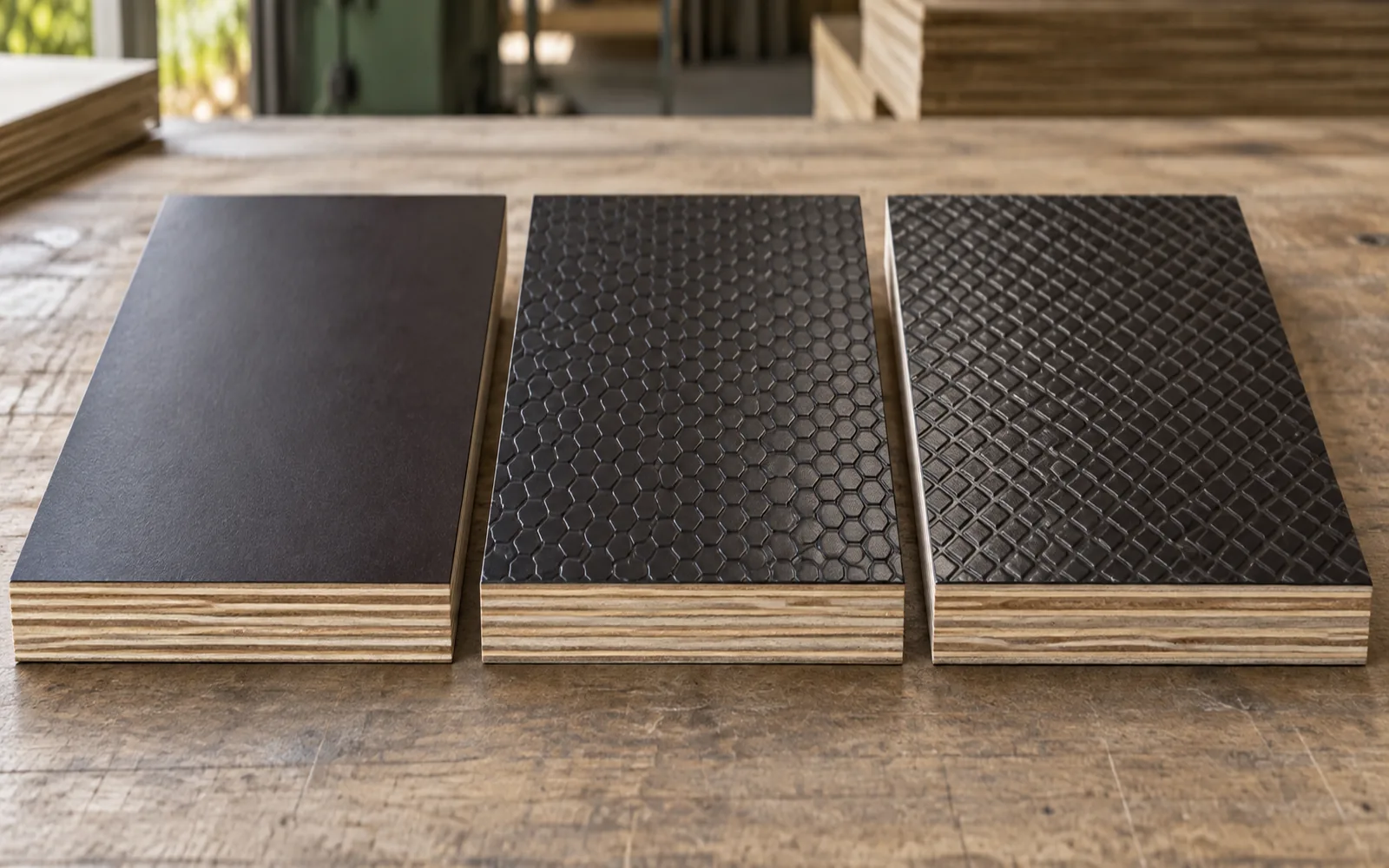 Filmli, Hexa ve Wiremesh plywood arasındaki farklar